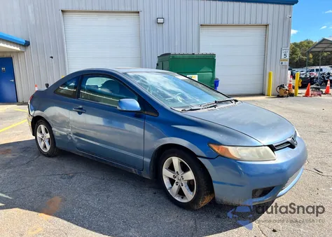 2006 Honda Civic Ex z USA, uszkodzony, nr VIN 2HGFG12806H512927